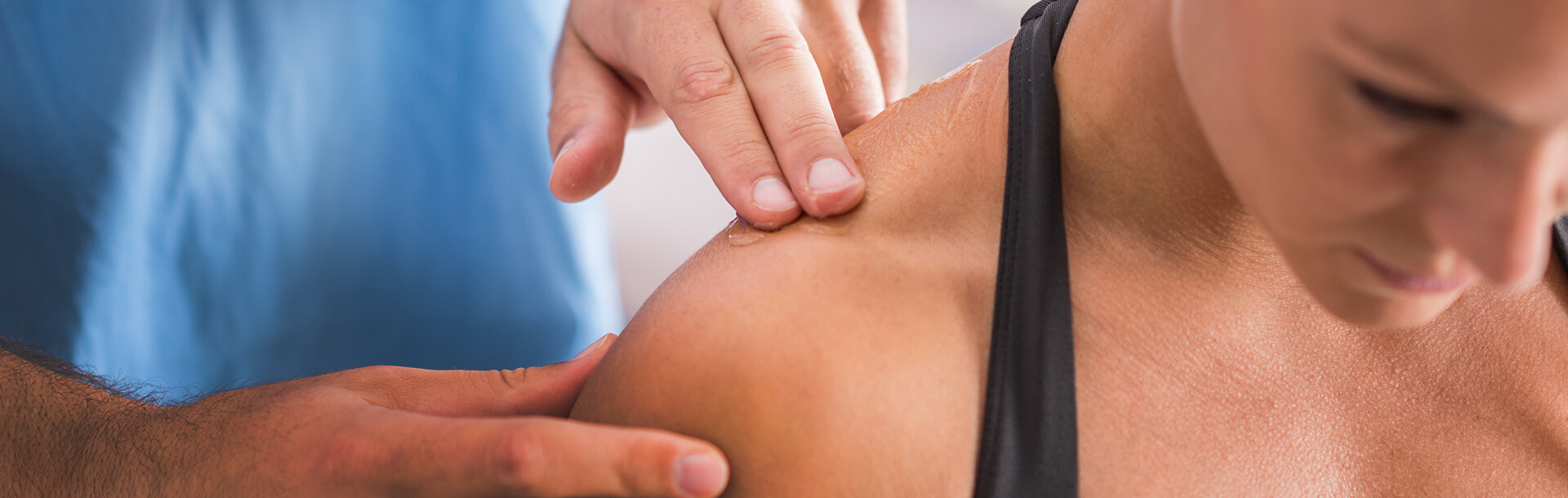 Bankart Repair: shoulder examination by shoulder surgeon