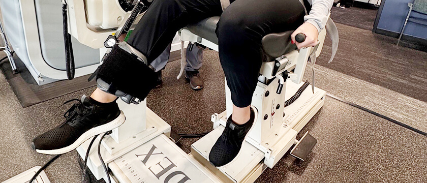 Isokinetic testing