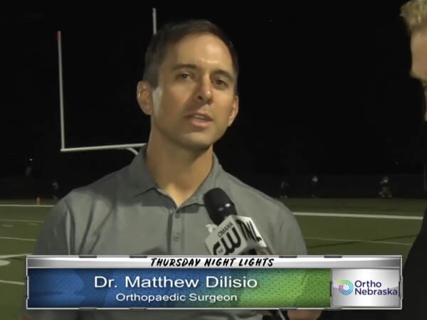 Orthopedic Surgeon Matthew Dilisio on Thursday Night Lights Interview