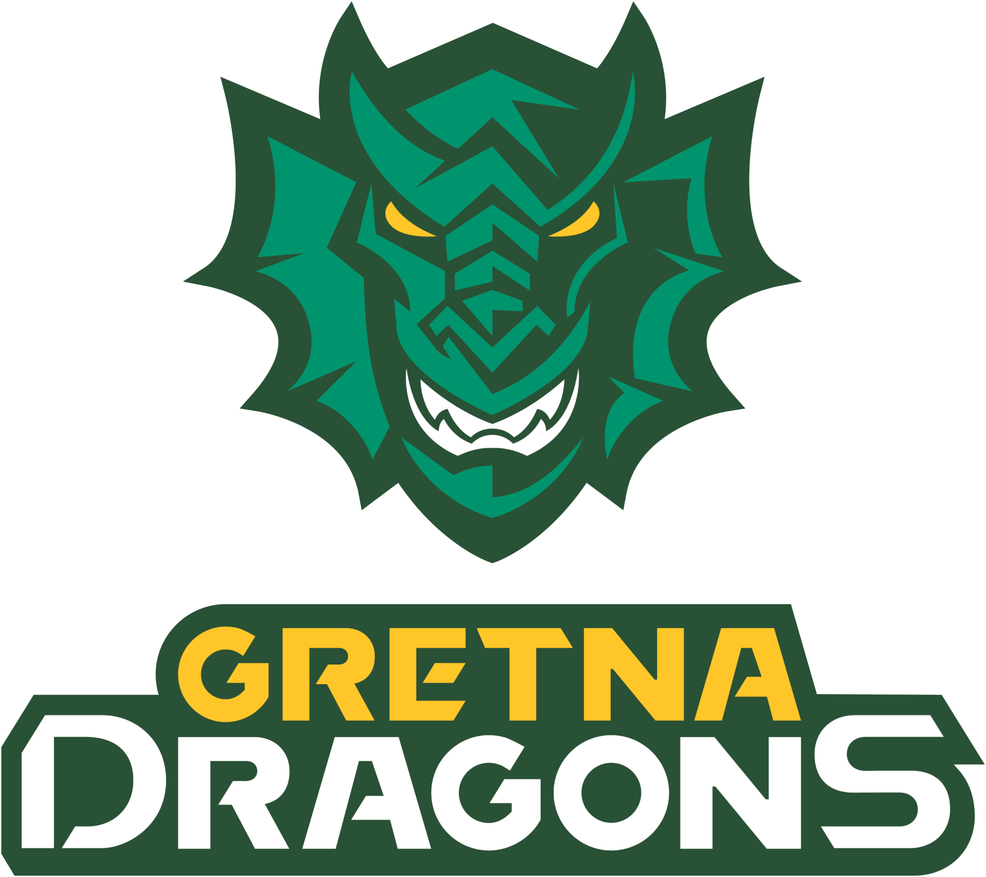 Team Physician, Gretna High School Football Logo