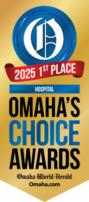 Omaha's Choice Awards: 2025 1st Place for Hospital