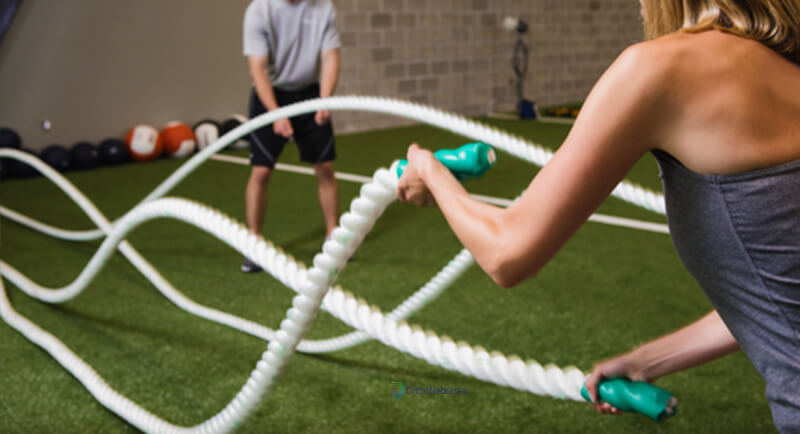 Rope Exercises by Athletes