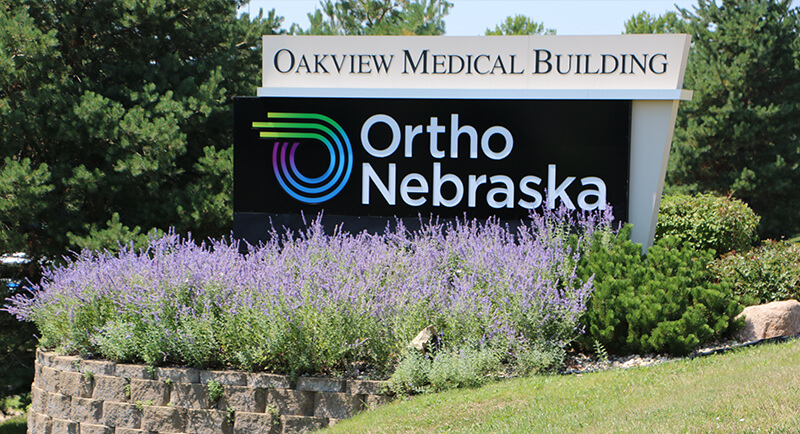 Street Sign for Oakview Medical Building