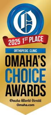 Omaha's Choice Awards: 2025 1st Place for Orthopedic Clinic