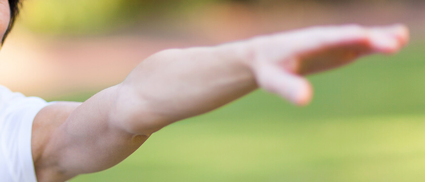 An Outstretched Hand, Woman