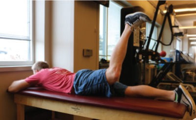 Prone Hip Extension