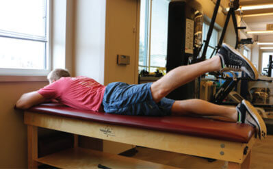 Prone Hip Extension