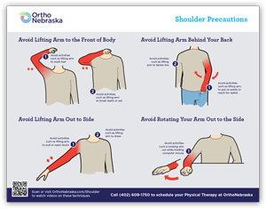 Shoulder Precautions Packet Pamphlet Thumbnail