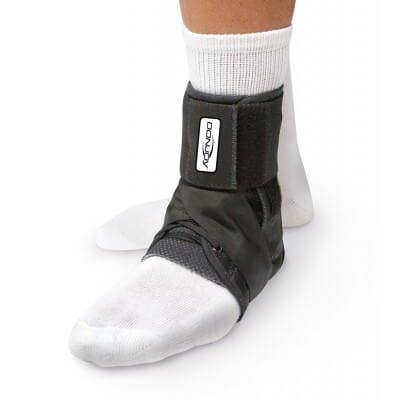 An example of an ankle brace